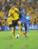 19 Basile De Carvalho - left and Asen Karaslavov - Football game - Levski Sofia - Botev Plovdiv ,19.