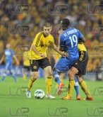 19 Basile De Carvalho - left and Asen Karaslavov - Football game - Levski Sofia - Botev Plovdiv ,19.