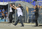 Coach Ferario Spasov - Football game - Levski Sofia - Botev Plovdiv ,19.08.12 - Sofia - Georgi Aspar