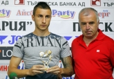 Футбол - Нграждаване на Антон Каракачанов - ЦСКА - играч на кръга - 31.07.2014