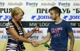 Футбол - футболист на месеца - награждаване Антон Карачанков / ЦСКА / 28.08.2014