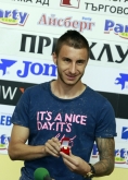 Футбол - футболист на месеца - награждаване Антон Карачанков / ЦСКА / 28.08.2014